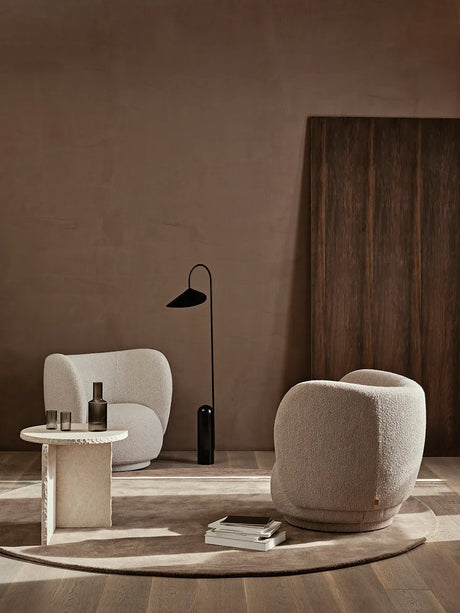 Rico Lounge Chair, soft bouclé fra Ferm Living - 3 - Jacobsen Plus