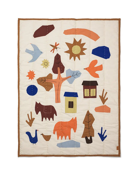 Village Quilted Blanket fra Ferm Living - 1 - Jacobsen Plus