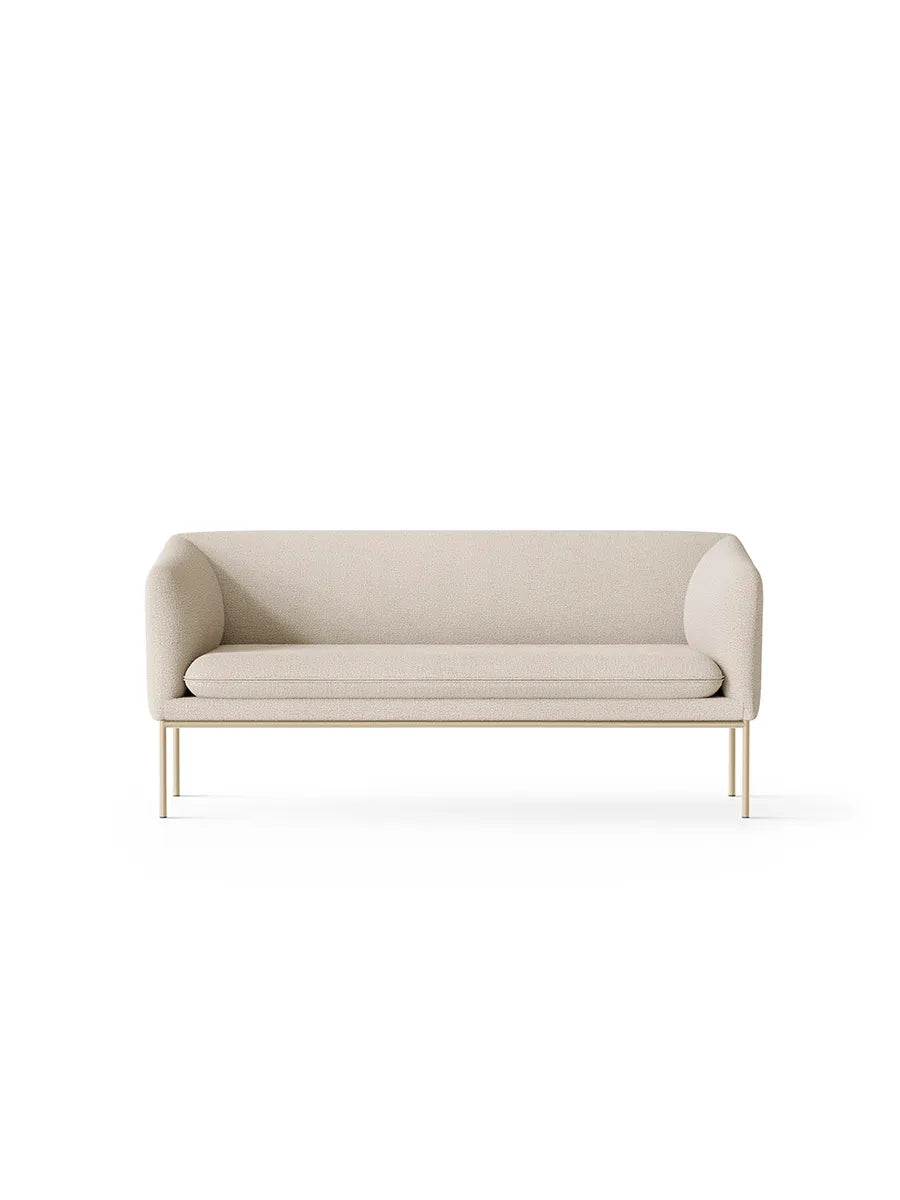 Turn Sofa 2 Bouclé, off-white fra Ferm Living - Cashmere Stel - Jacobsen Plus