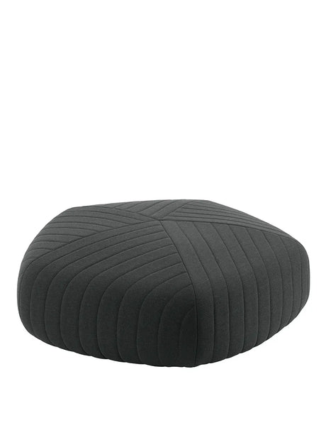 Five Pouf, x-large fra Muuto - Fiord - 991 - Mørk Grøn - Jacobsen Plus