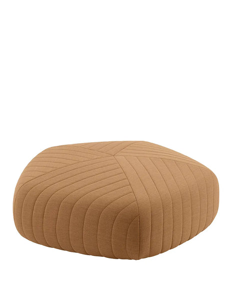 Five Pouf, x-large fra Muuto - Fiord 451 - Camel - Jacobsen Plus