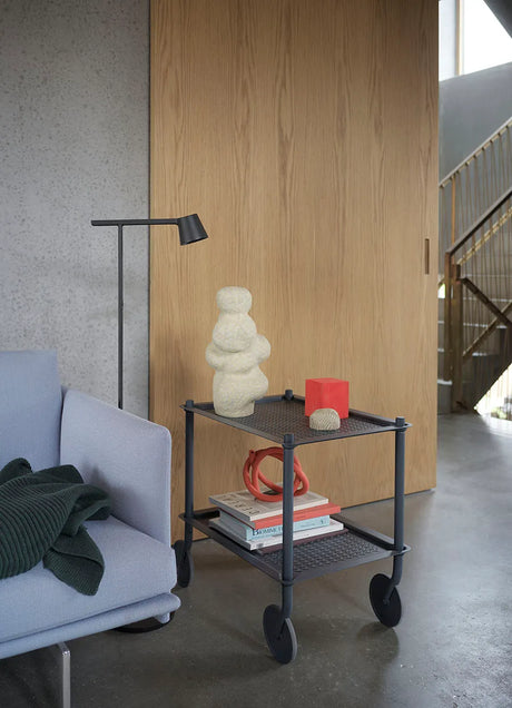 Flow Trolley, 2-layer fra Muuto - Blue grey - Jacobsen Plus