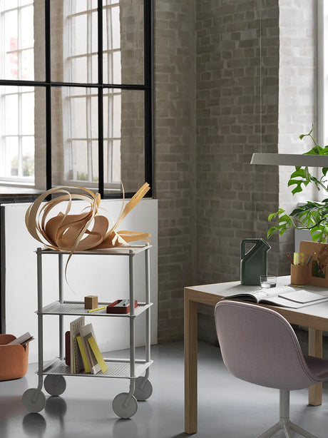 Flow Trolley, 3-layer fra Muuto - Blue grey - Jacobsen Plus