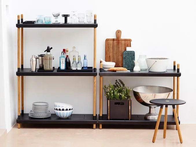 Frame Reol, høj fra Cane-line - 3 - Jacobsen Plus