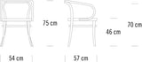 209 Armstol, bøg fra Thonet - 4 - Jacobsen Plus