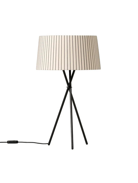 Tripode Bordlampe, diplomatica stripe fra Santa and Cole - G6 - Jacobsen Plus