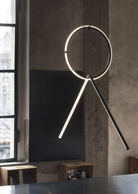 Arrangements 2, Round S / Broken Line inkl. baldakin fra Flos - 2 - Jacobsen Plus