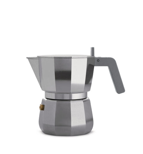 Moka espresso kaffebrygger, aluminium fra Alessi - 3 Kopper - Jacobsen Plus