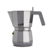 Moka espresso kaffebrygger, aluminium fra Alessi - 6 Kopper - Jacobsen Plus