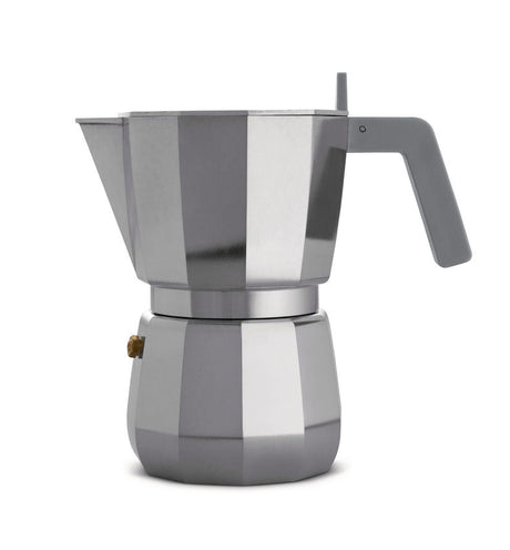 Moka espresso kaffebrygger, aluminium fra Alessi - 6 Kopper - Jacobsen Plus
