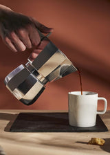 Moka espresso kaffebrygger, aluminium fra Alessi - 1 - Jacobsen Plus