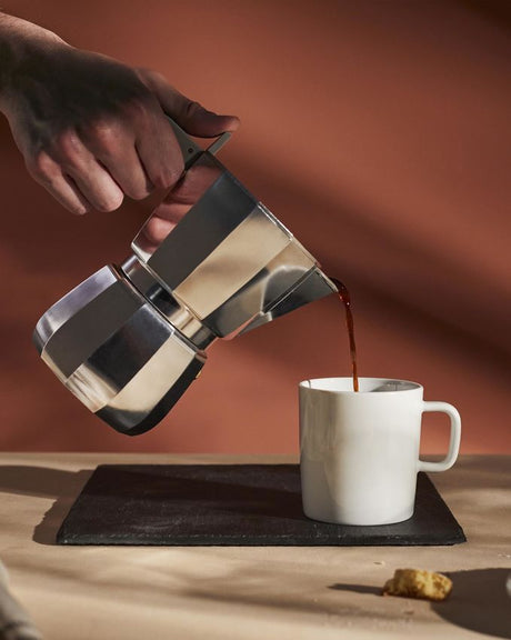 Moka espresso kaffebrygger, aluminium fra Alessi - 1 - Jacobsen Plus