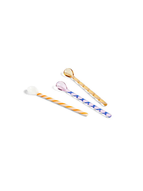 Glasskeer fra Hay - Light pink & white (3 stk.) - Jacobsen Plus