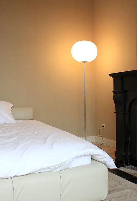 Glo-Ball F, Silver Gulvlampe fra Flos - 1 - Jacobsen Plus