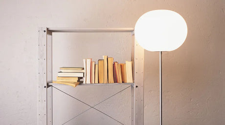Glo-Ball F, Silver Gulvlampe fra Flos - 1 - Jacobsen Plus