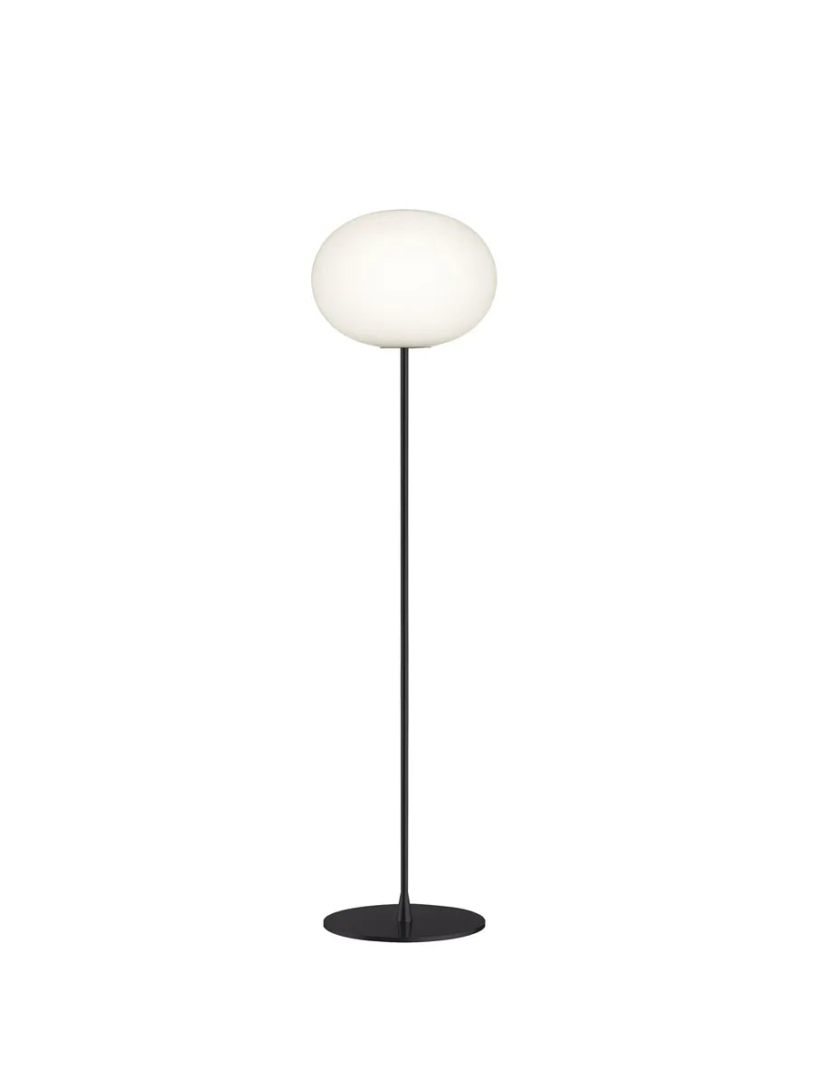Glo-Ball F, Black Gulvlampe fra Flos - F1: Ø: 330 x H: 1350 mm - Jacobsen Plus