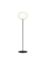 Glo-Ball F, Black Gulvlampe fra Flos - F1: Ø: 330 x H: 1350 mm - Jacobsen Plus