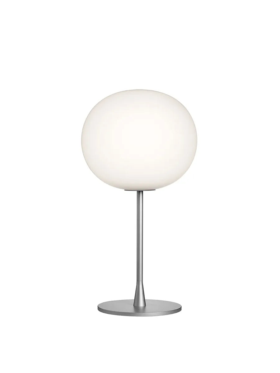 Glo-Ball T1, Silver bordlampe fra Flos