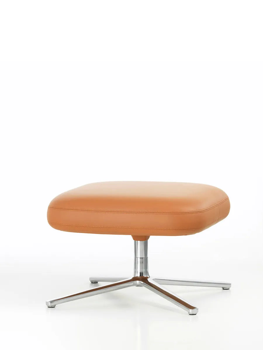 Grand Repos Lænestol inkl. Fodskammel, cognac fra Vitra - 3 - Jacobsen Plus