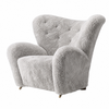 Dark Stained Oak - Sheepskin Green Tea