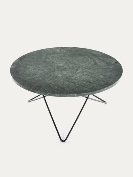 O Table i marmor fra OX Denmarq - Sort / Grøn marmor - Jacobsen Plus