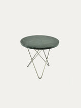 Mini O Table fra OX Denmarq - Blankt / Grøn marmor - Jacobsen Plus