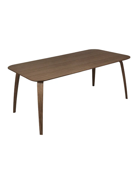 GUBI Dining Table, 200 x 100 cm fra GUBI - Sortlakeret Ask - Jacobsen Plus
