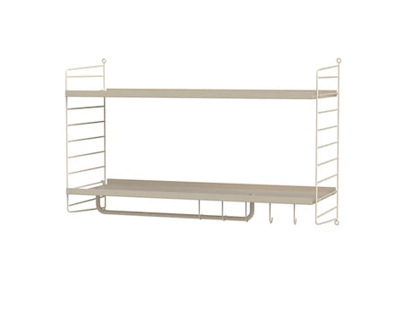 Hallway D, entréreol fra String Furniture - Beige - Jacobsen Plus