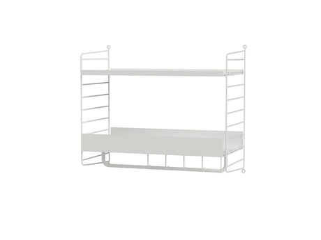 Hallway G, entréreol fra String Furniture - Hvid - Jacobsen Plus