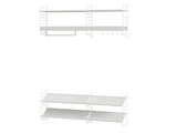 Hallway H, entréreol fra String Furniture - Hvid - Jacobsen Plus