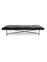 Daybed, sort læder fra HANDVÄRK - 1 - Jacobsen Plus