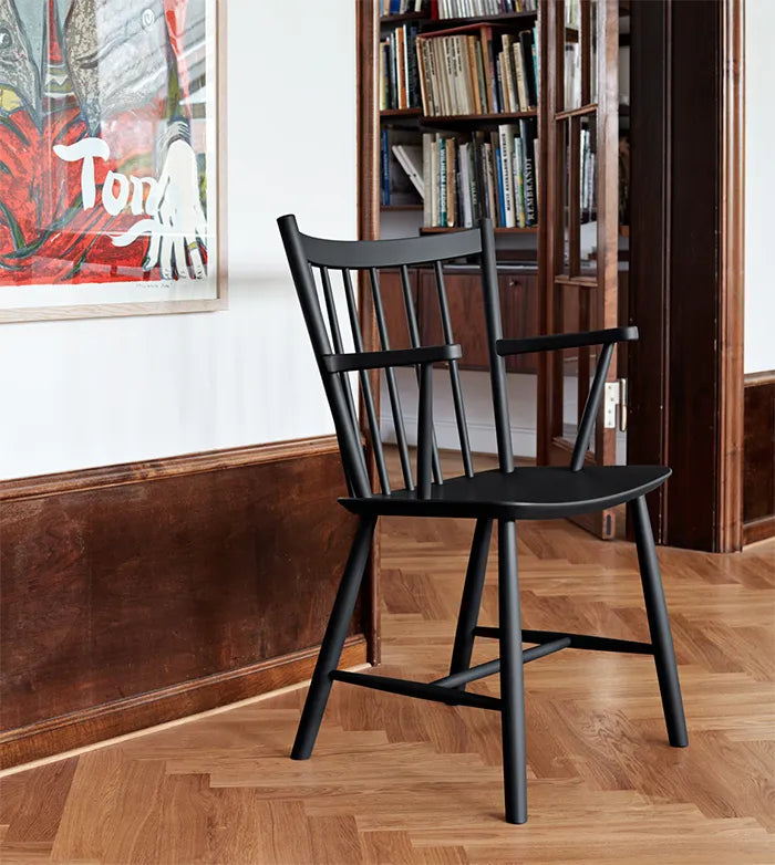 FDB J42 Stol med armlæn fra Hay