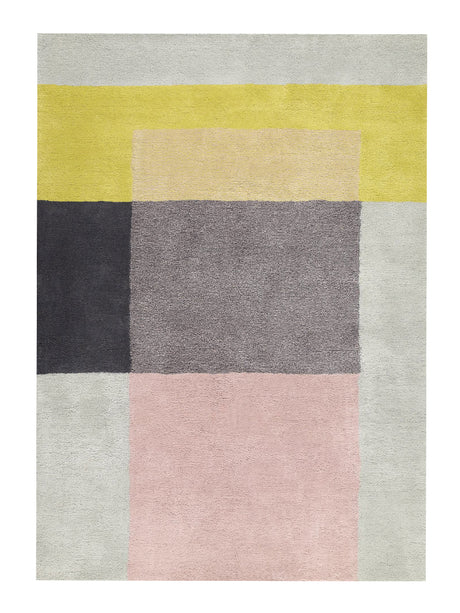 Colour tæppe, grå/rose/gul fra Hay - 1 - Jacobsen Plus