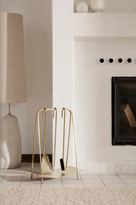 Hebe Lampe base, stor fra Ferm Living - Off-white - Jacobsen Plus