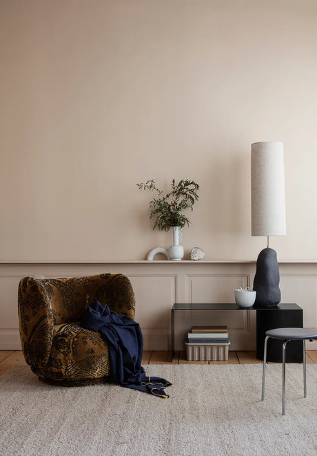 Hebe Lampe base, stor fra Ferm Living - Off-white - Jacobsen Plus