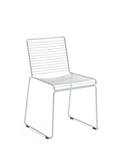 Hee Dining Chair, hot galvanised fra Hay