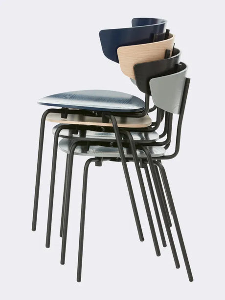 Herman Dining Chair fra Ferm Living - Grå - ask - Jacobsen Plus