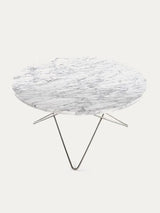 O Table i marmor fra OX Denmarq - Blankt / Hvid marmor - Jacobsen Plus