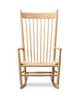 J16 Gyngestol af Hans J. Wegner - Eg sæbe-Naturflet - Jacobsen Plus