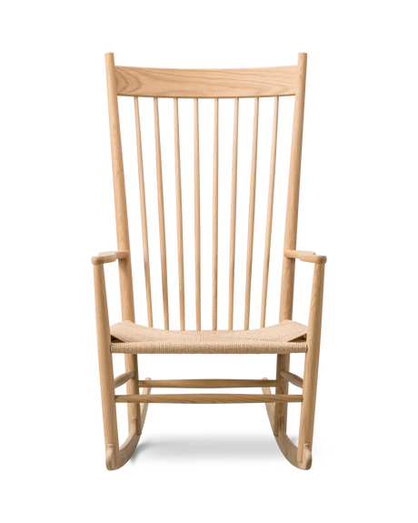 J16 Gyngestol af Hans J. Wegner - Eg sæbe-Naturflet - Jacobsen Plus