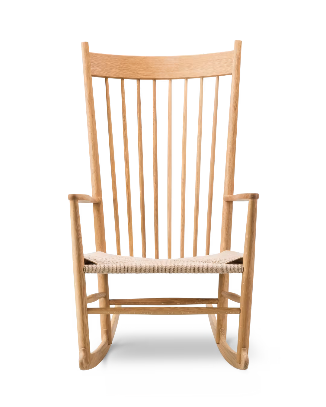 J16 Gyngestol af Hans J. Wegner - Eg olie-Naturflet - Jacobsen Plus