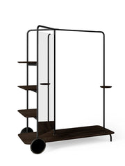 Host Wardrobe, black oak fra Stellar Works