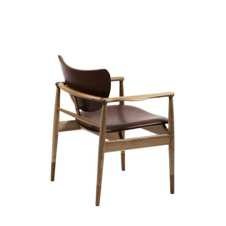 48 Chair, eg olie/valnød af Finn Juhl - 4 - Jacobsen Plus