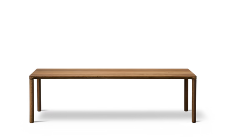 Piloti Wood sofabord, 120x39, H:35 cm af Hugo Passos - Røget eg olie - Jacobsen Plus