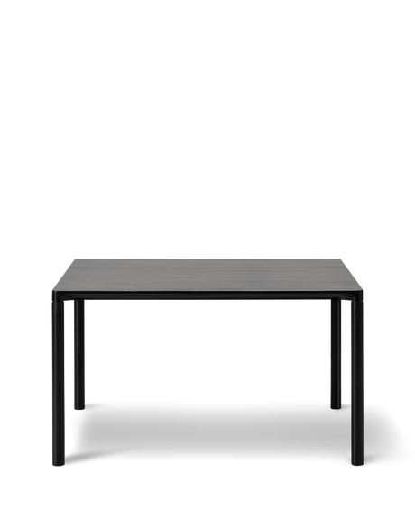 Piloti Wood sofabord, 75x75, H:41 cm af Hugo Passos - Eg sort lak - Jacobsen Plus