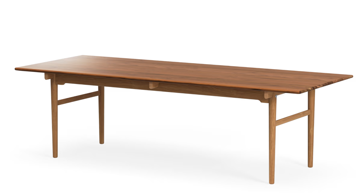CH327 Spisebord Teak Mix, 248 cm fra Carl Hansen & Søn - 6 - Jacobsen Plus