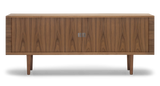 CH825 Credenza Skænk af Hans J. Wegner - Valnød / Olie / Massivt træ - Jacobsen Plus