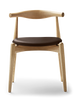CH20 Elbow Chair i eg olie/Thor 306 af Hans J. Wegner