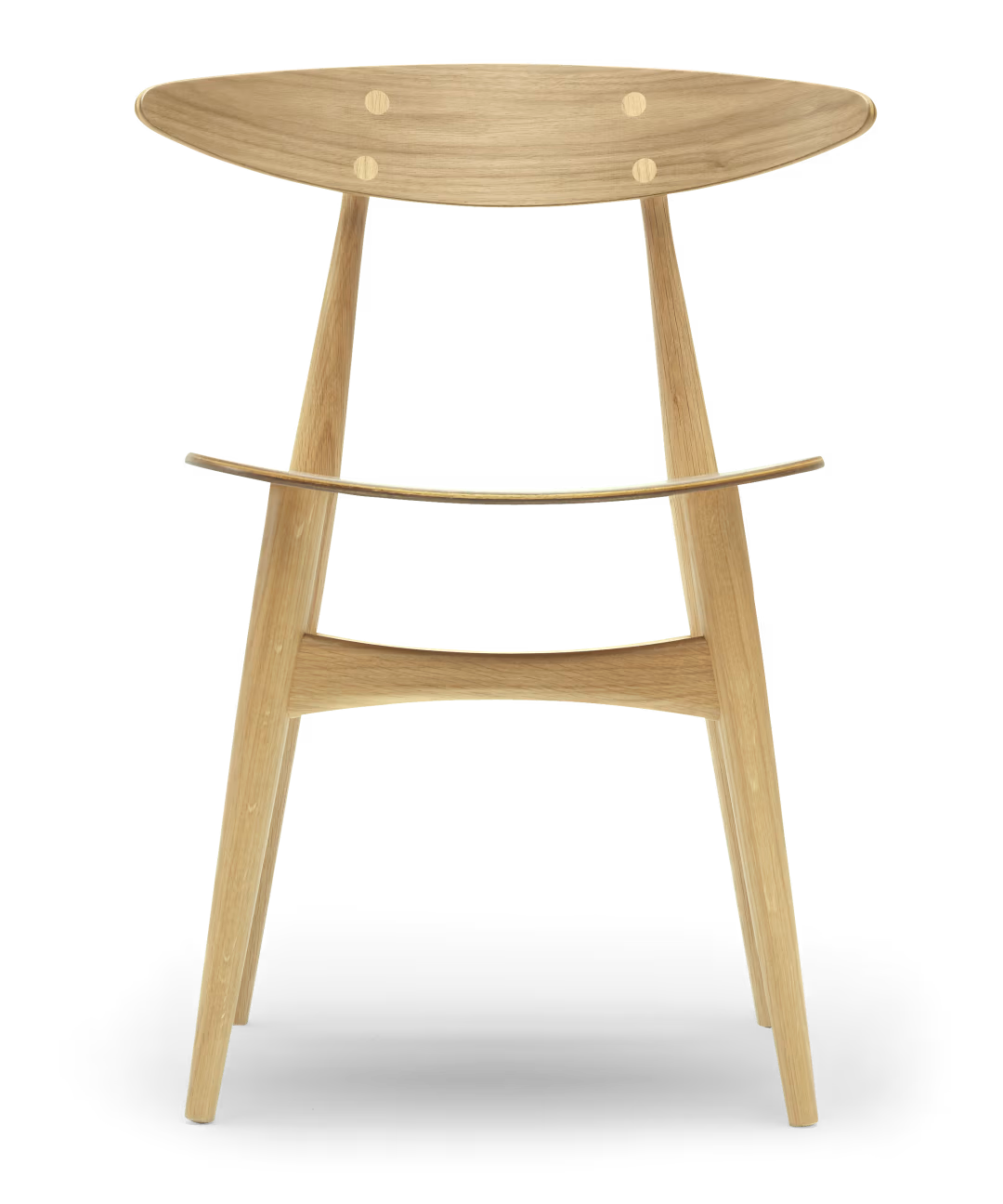 CH33T Stol af Hans J. Wegner - Lak / Eg-eg - Jacobsen Plus