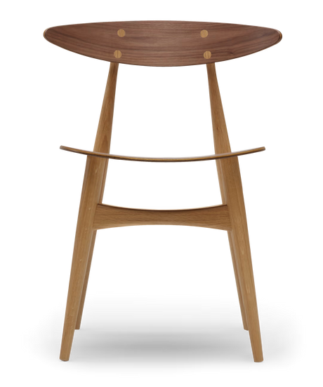 CH33T Stol af Hans J. Wegner - Olie / Eg-valnød - Jacobsen Plus